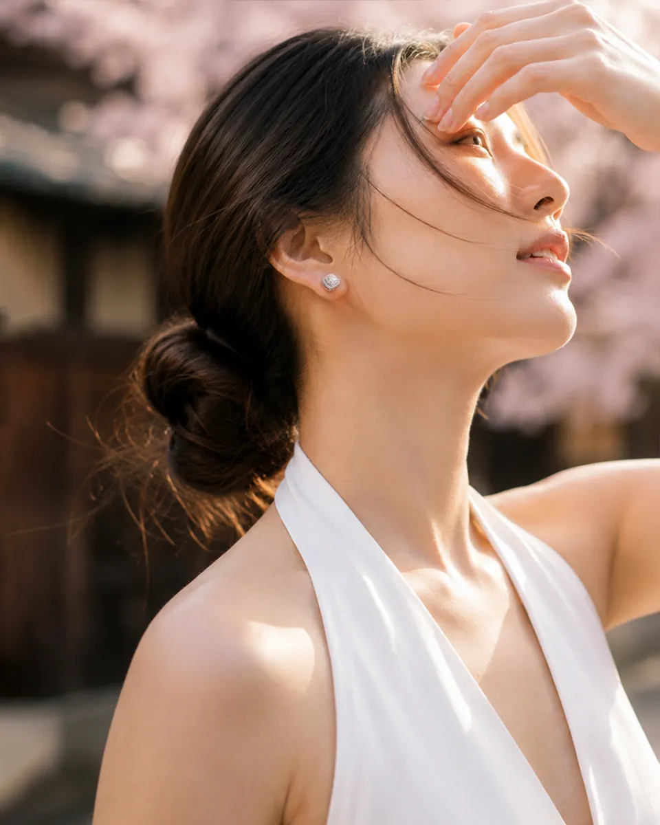 Anting berlian Mizora Jewelry